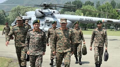 COAS Gen Upendra Dwivedi reviews security grid in Kashmir
