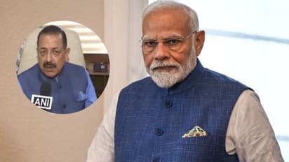 Union Minister Jitendra Singh and PM Narendra Modi