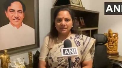 BRS leader K Kavitha 