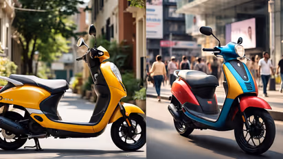 ai generated ola ev scooter