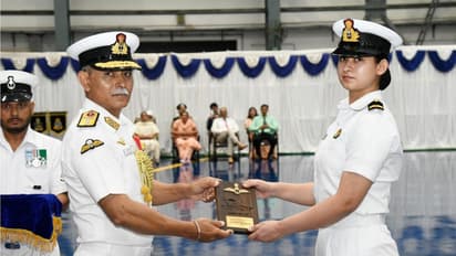 Astha Poonia becomes Indian Navy's first woman fighter pilot