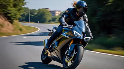 ai generated bike riding 