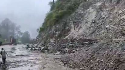 Badrinath National Highway blocked due to debris