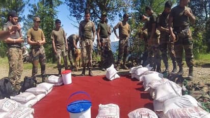 Indian Army undertakes relief operation in Mandi 