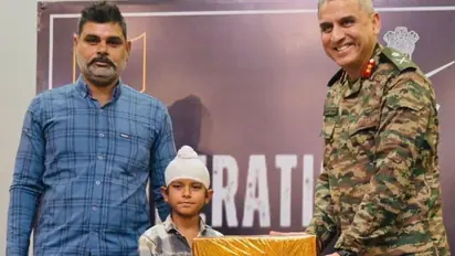 Shravan Singh 10-year-old boy