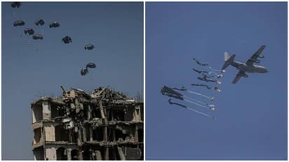 UAE Jordon airdrop in Gaza