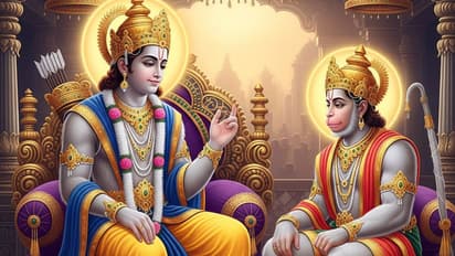Ram ji and Hanuman ji picture