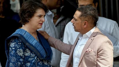 Robert Vadra and Priyanka Gandhi