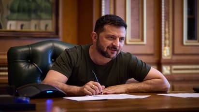 Ukraine President Volodymyr Zelensky