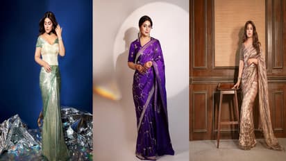 hina khan saree designs 