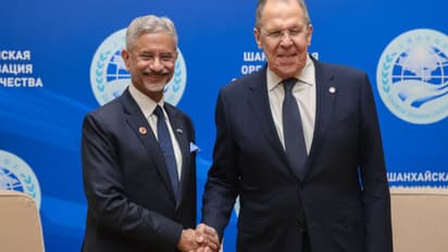 EAM Jaishankar with Russian Foreign Minister Sergey Lavrov