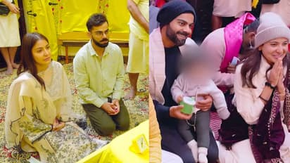 Virat-Kohli-Vrindavan-Visit