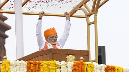 PM Narendra Modi Red Fort Photo