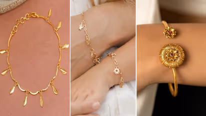 Sleek Bracelet Gold Designs for Newly daughter in law