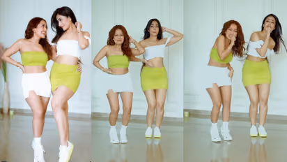 Dhanashree-Verma-and-Neha-Kakkar-dance-video