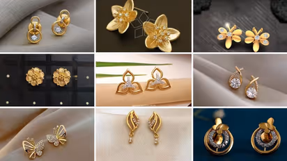 Only 1gm Gold earrings designs