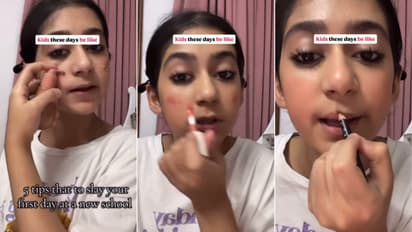 Schoolgirl’s Makeup Tutorial Sparks Fun Online Debate on 'Sephora Kids' vs 90s Childhood