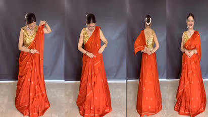 Saree Like Lehenga