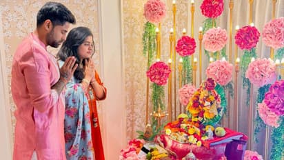 SuryaKumar Yadav celebrating Ganesh Chaturthi 2025 