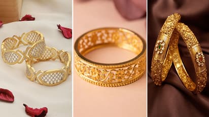 Intricate Designs gold Plated Bangles ideas