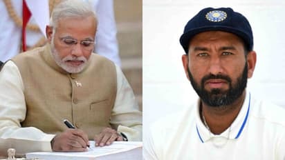 pm modi letter to pujara