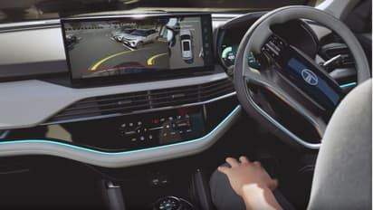 tata harrier ev auto park feature