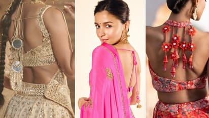 100 Rs Cheap Tassel Latkan Designs for Blouse Dori