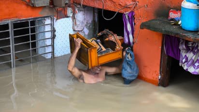Yamuna ghat flooded in Delhi