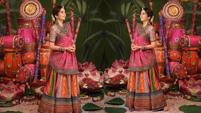 Nita Ambani Navrang lehenga