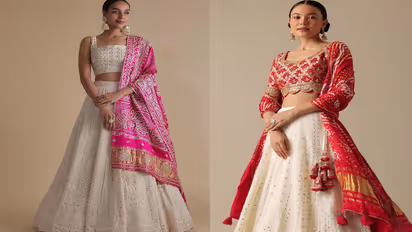 plain lehenga styling tips