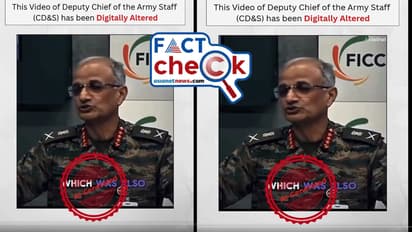 deputy chief of army staff viral video fact check