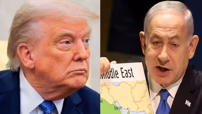 Trump with netanyahu