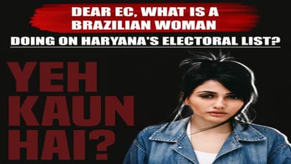 rahul gandhi claims haryana voter fraud brazilian model 22 votes