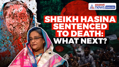 Sheikh Hasina sentenced to death