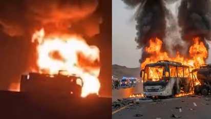 Saudi arab bus accident