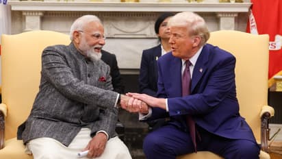 Prime Minister Narendra Modi with United States President Donald Trump
