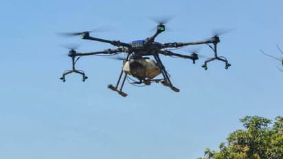 Pakistani drone sighting samba border security alert