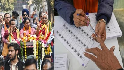 mcd delhi byelection 2025 bjp aap congress 12 wards voting 