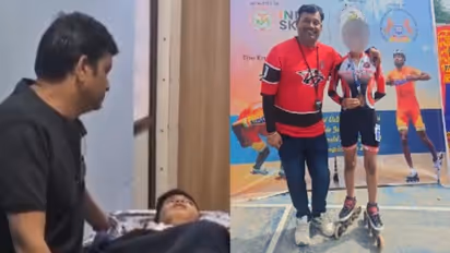  ratlam class 8 student suicide attempt cctv video principal threat case