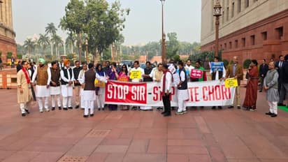 sir debate standoff opposition protest triggers chaos in parliament 2025
