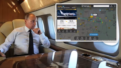  putin flying kremlin plane most tracked flight india visit delhi security