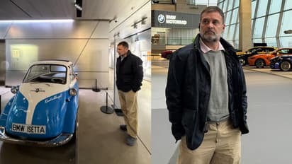 Rahul Gandhi BMW Headquarter