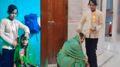 bihar supaul instagram love two girls temple marriage viral news