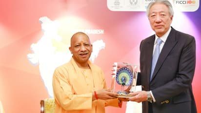 Yogi Adityanath in Singapore Invest UP Temasek holdings foreign investors meeting