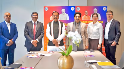 Keshav Prasad Maurya up invest frankfurt germany meeting