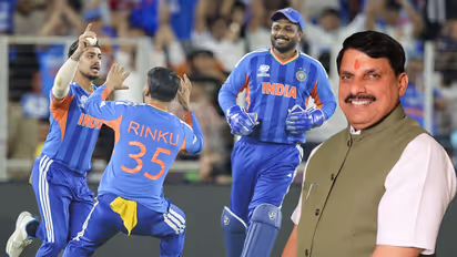 mohan yadav congratulate team india