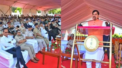 NSG show lal parade ground cm mohan yadav