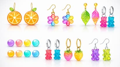 Jelly Earrings Design 1