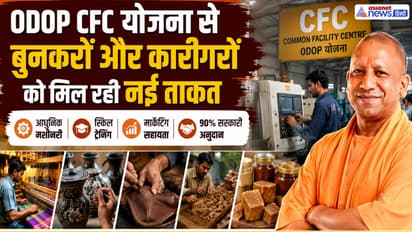 odop cfc yojana yogi government support weavers