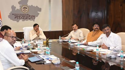 Mohan Yadav school department review meeting